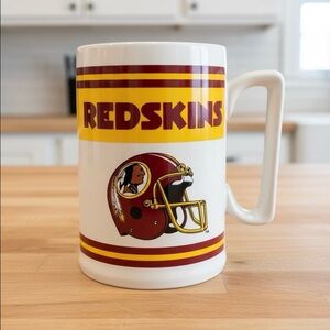 VTG Washington Redskins 1980s Official NFL Mug Stein Made In Korea 5.25 in. 16oz